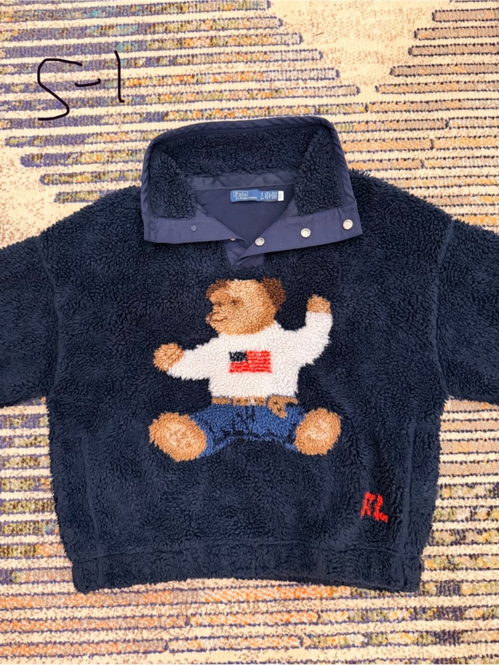 Polo Bear High-Pile Sherpa Mockneck Pullover Jacket - Polo by Ralph Lauren - Picture 2 of 10